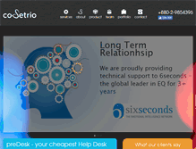 Tablet Screenshot of codetrio.com